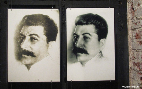 Фальсифицированное фото Сталина