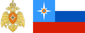 Флаг МЧС России на Соловках
