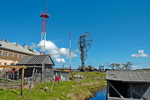 Радиолокационная станция на Соловках. Фотография Вячеслава Ивушкина (Украина)
