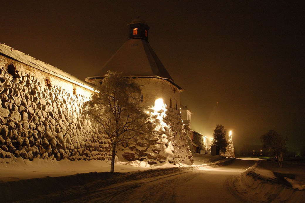 Цикл фотографий "Зима в Соловках"