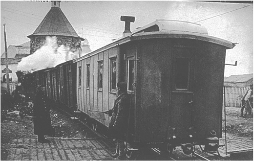 Железные дороги на Соловках. Фото 33. 