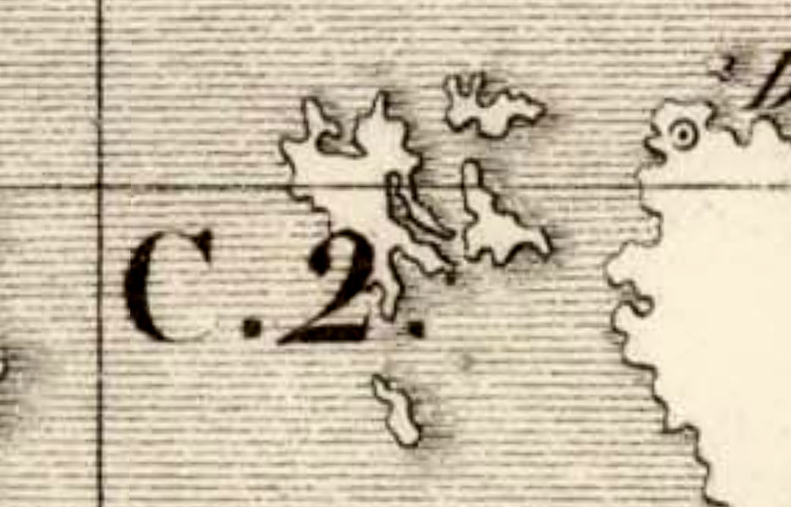 фрагмент карты врмен Наполеона