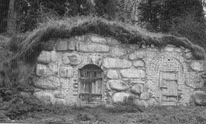 Валунный погреб на Соловках. XIX век