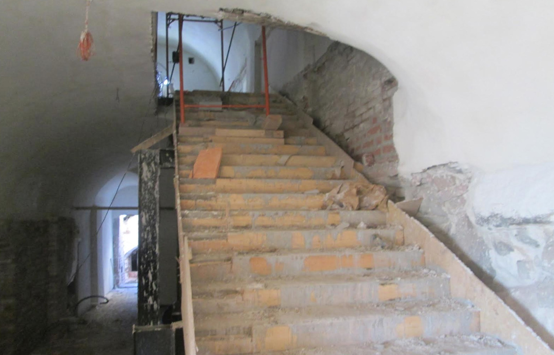 Реставрация-ремонт монастыря 2